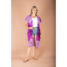 Load image into Gallery viewer, Mandala  Women&#39;s Kimono in Purple JK0030 020315 02