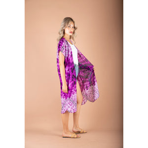 Mandala  Women's Kimono in Purple JK0030 020315 02
