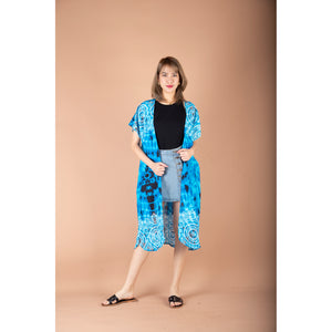 Mandala  Women's Kimono in Bright Navy JK0030 020315 03