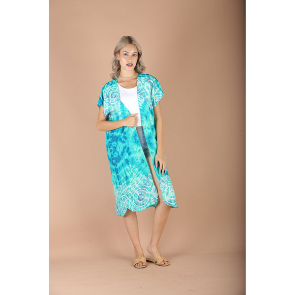 Mandala  Women's Kimono in Green JK0030 020315 05