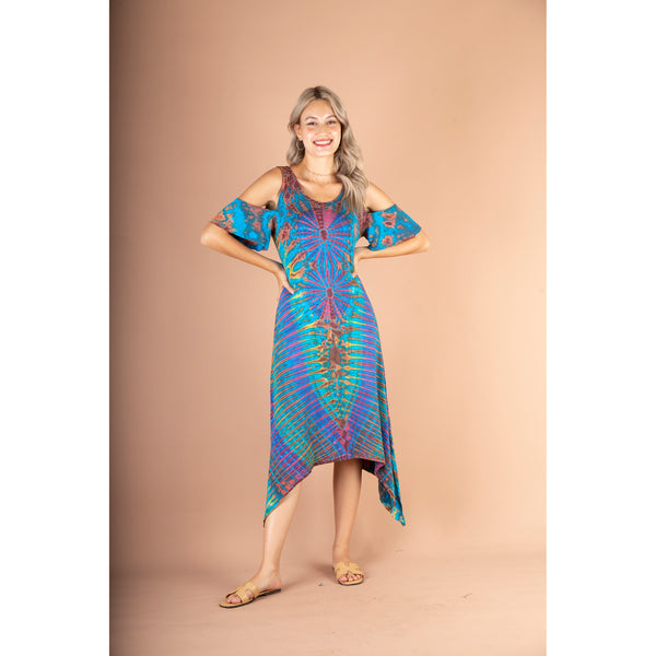 Tie Dye Women Dresses Spandex in Limited Colours DR0479 079000 00