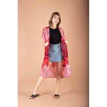 Load image into Gallery viewer, Mandala  Women&#39;s Kimono in Red JK0030 020315 06