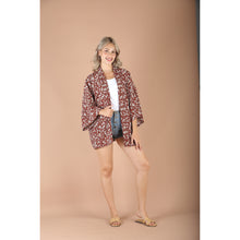 Load image into Gallery viewer, Daisy  Women&#39;s Kimono Japanese Style  in Brown JK0094 130002 01
