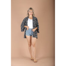 Load image into Gallery viewer, Daisy Women&#39;s Kimono Japanese Style in Black JK0094 130001 01