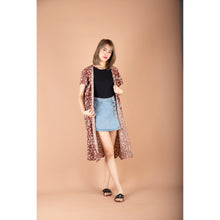 Load image into Gallery viewer, Daisy  Women&#39;s Kimono in Brown JK0030 130002 01