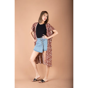 Daisy  Women's Kimono in Brown JK0030 130002 01