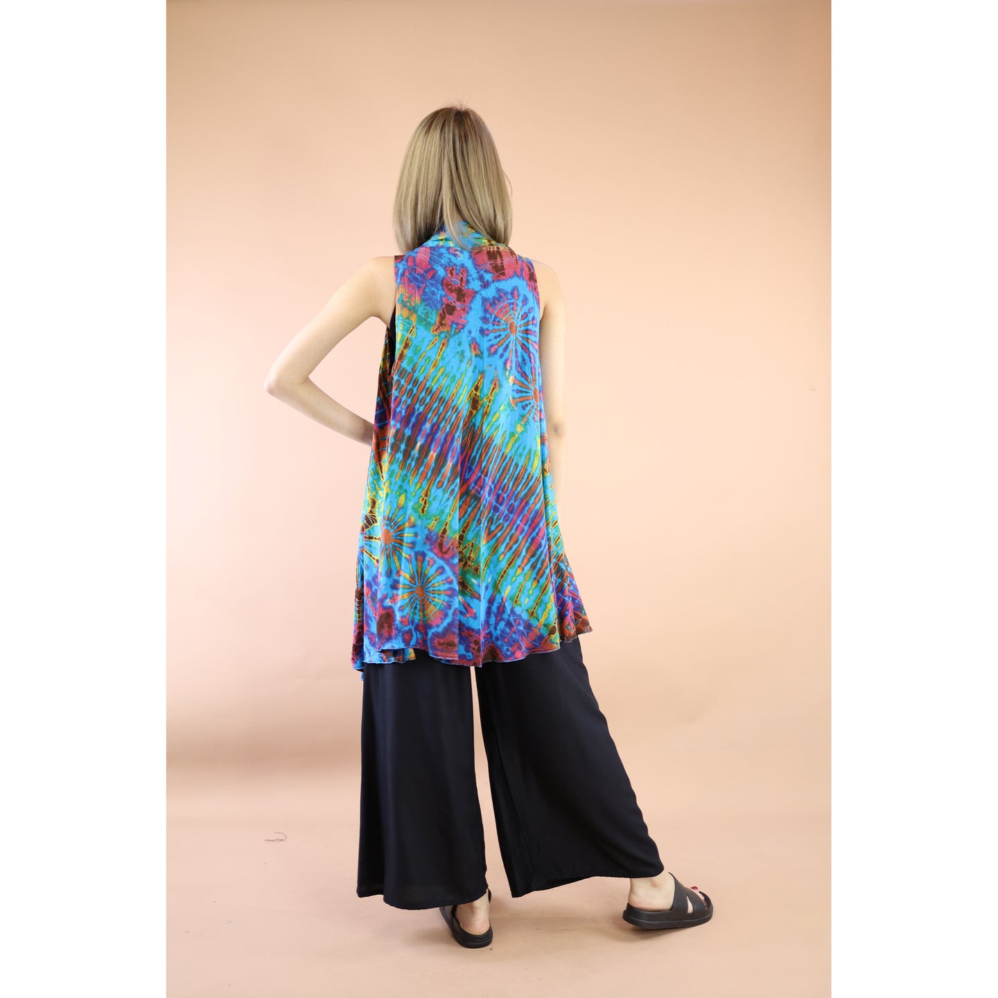 Tie Dye Women Kimono Spandex in Limited Colours JK0098 079000 00