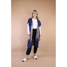 Load image into Gallery viewer, Sunflower 173  Women&#39;s Kimono in Navy JK0030 020173 03
