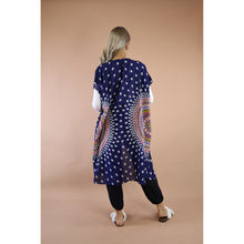 Load image into Gallery viewer, Sunflower 173  Women&#39;s Kimono in Navy JK0030 020173 03
