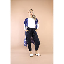Load image into Gallery viewer, Sunflower 173  Women&#39;s Kimono in Navy JK0030 020173 03