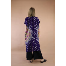 Load image into Gallery viewer, Sunflower 173  Women&#39;s Kimono in Purple JK0030 020173 01