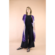 Load image into Gallery viewer, Sunflower 173  Women&#39;s Kimono in Purple JK0030 020173 01
