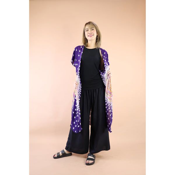 Sunflower 173  Women's Kimono in Purple JK0030 020173 01