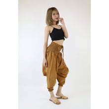 Load image into Gallery viewer, Organic Cotton drop crotch pants in Gold PP0056 010000 21