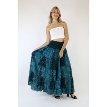 Load image into Gallery viewer, Peacock Heaven Women&#39;s Skirt in Green SK0092 020058 05