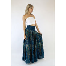 Load image into Gallery viewer, Peacock Women&#39;s Skirt in Dark Green SK0092 020008 03