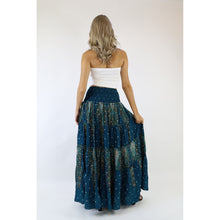 Load image into Gallery viewer, Peacock Women&#39;s Skirt in Dark Green SK0092 020008 03