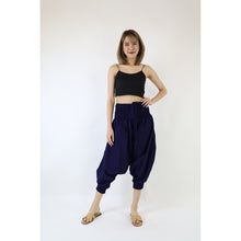 Load image into Gallery viewer, Organic Cotton drop crotch pants in Navy PP0056 010000 03
