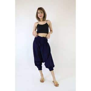 Organic Cotton drop crotch pants in Navy PP0056 010000 03