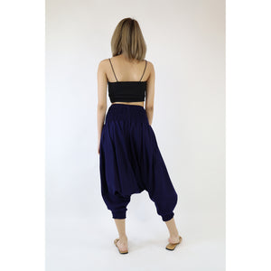 Organic Cotton drop crotch pants in Navy PP0056 010000 03