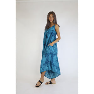 Monotone Mandala Women's Jumpsuit in Ocean Blue JP0069 020031 06