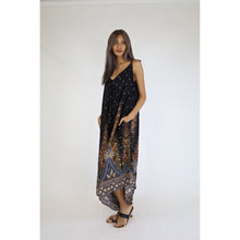 Load image into Gallery viewer, Peacock Women&#39;s Jumpsuit in Black Gold JP0069 020007 04