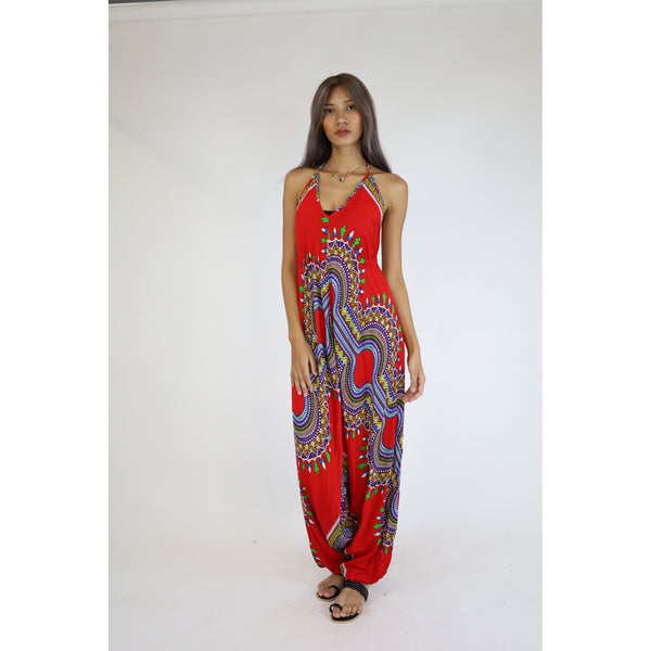Regue Women's Jumpsuit in Red JP0064 020043 01