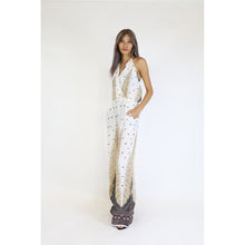 Load image into Gallery viewer, Peacock  Women&#39;s Jumpsuit  in White JP0041 020008 07