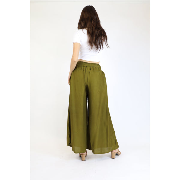 Solid Color Women Blooming Pants in Olive PP0204 020000 13