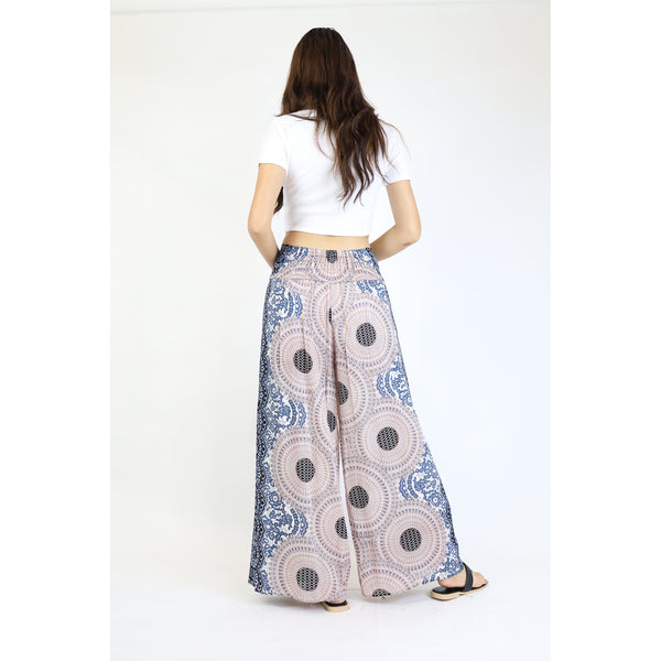 Princess Mandala Women Palazzo Pants in White PP0076 020030 06