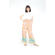 Load image into Gallery viewer, Blossom Flowers Women&#39;s Wide Leg Pants in Orange  PP0333 020328 01