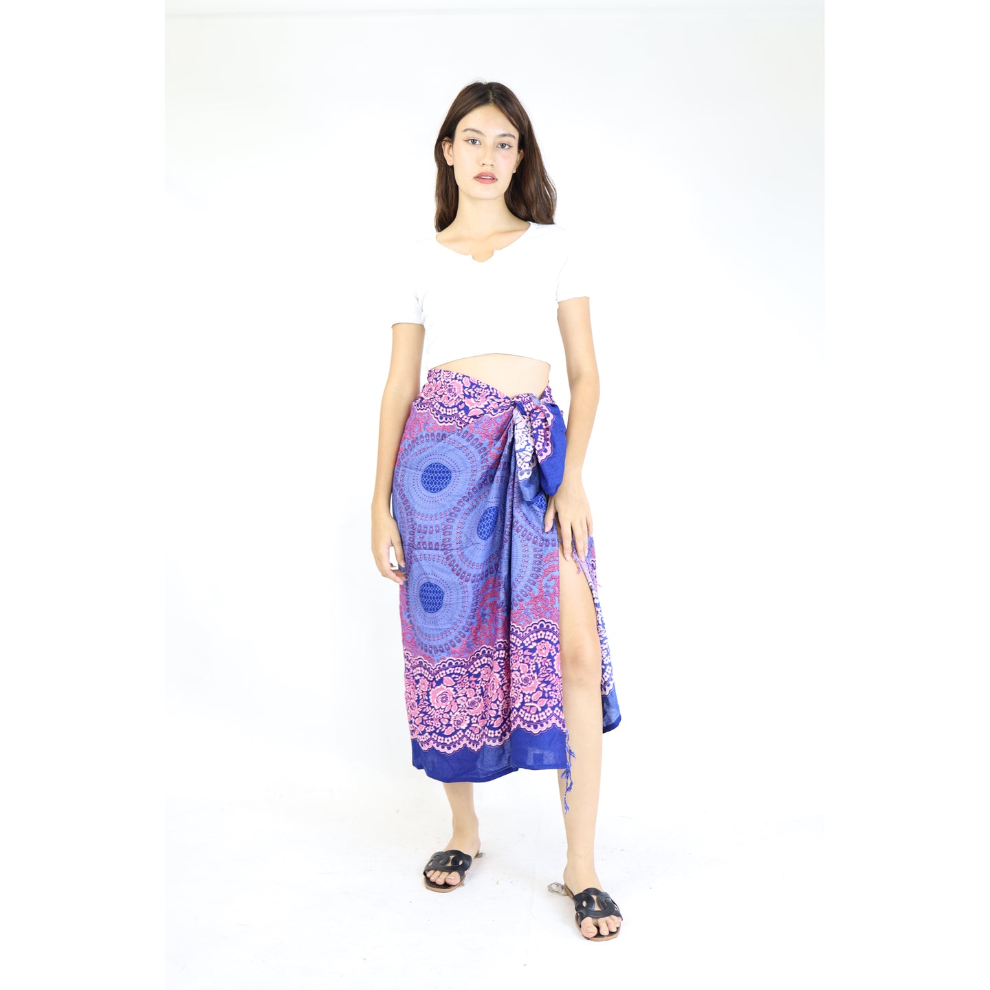 Sarong Scarf in  Purple JK0038 020030 05