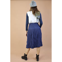 Load image into Gallery viewer, Fall and Winter Collection Organic Cotton Solid Color Skirt LI0023