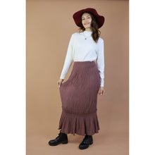 Load image into Gallery viewer, Fall and Winter Collection Organic Cotton Solid Color Skirt LI0024 000001 00