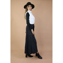 Load image into Gallery viewer, Fall and Winter Collection Organic Cotton Woven Fabric Solid Color Layered Wide Leg Pants LI0028 000001 00