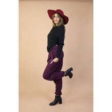 Load image into Gallery viewer, Fall and Winter Collection Organic Cotton Woven Fabric Solid Color Adladin Pants LI0029 000001 00