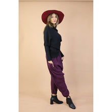 Load image into Gallery viewer, Fall and Winter Collection Organic Cotton Woven Fabric Solid Color Adladin Pants LI0029 000001 00