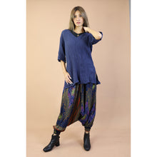 Load image into Gallery viewer, Fall and Winter Collection Organic Cotton Solid Color V Neck Top LI0032 000001 00