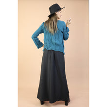 Load image into Gallery viewer, Fall and Winter Collection Organic Cotton Solid Color Wide Neck Twist-Front Top LI0038 000001 00