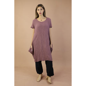 Fall and Winter Collection Organic Cotton Solid Color Dress LI0050 000001 00