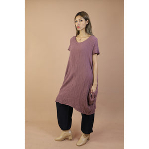 Fall and Winter Collection Organic Cotton Solid Color Dress LI0050 000001 00