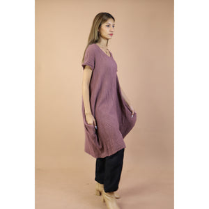 Fall and Winter Collection Organic Cotton Solid Color Dress LI0050 000001 00