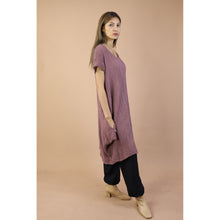 Load image into Gallery viewer, Fall and Winter Collection Organic Cotton Solid Color Dress LI0050 000001 00