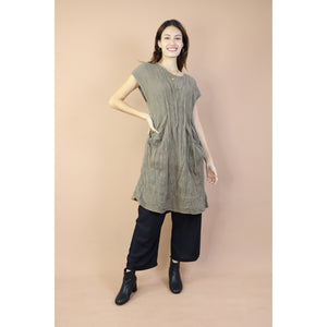 Fall and Winter Collection Organic Cotton Solid Color Dress LI0051 000001 00