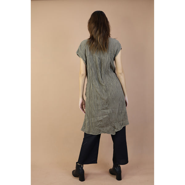 Fall and Winter Collection Organic Cotton Solid Color Dress LI0051 000001 00