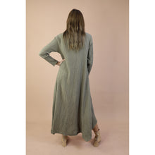 Load image into Gallery viewer, Fall and Winter Collection Organic Cotton Solid Color Dress LI0052 000001 00