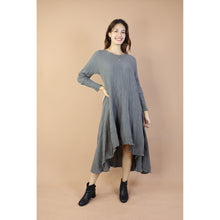 Load image into Gallery viewer, Fall and Winter Collection Organic Cotton Solid Color Dress LI0052 000001 00