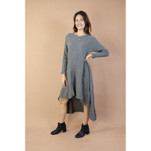 Load image into Gallery viewer, Fall and Winter Collection Organic Cotton Solid Color Dress LI0052 000001 00