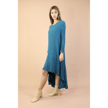 Load image into Gallery viewer, Fall and Winter Collection Organic Cotton Solid Color Dress LI0052 000001 00