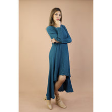 Load image into Gallery viewer, Fall and Winter Collection Organic Cotton Solid Color Dress LI0052 000001 00